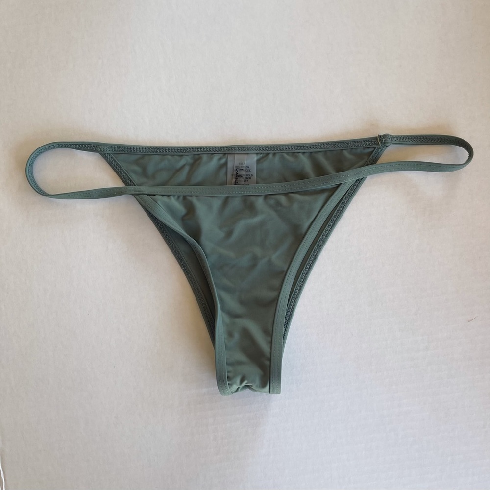 NWOT Lulu’s Green Bikini Swim Bottom Swimsuit